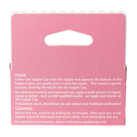 Supple Cups for flat, shy and inverted nipples