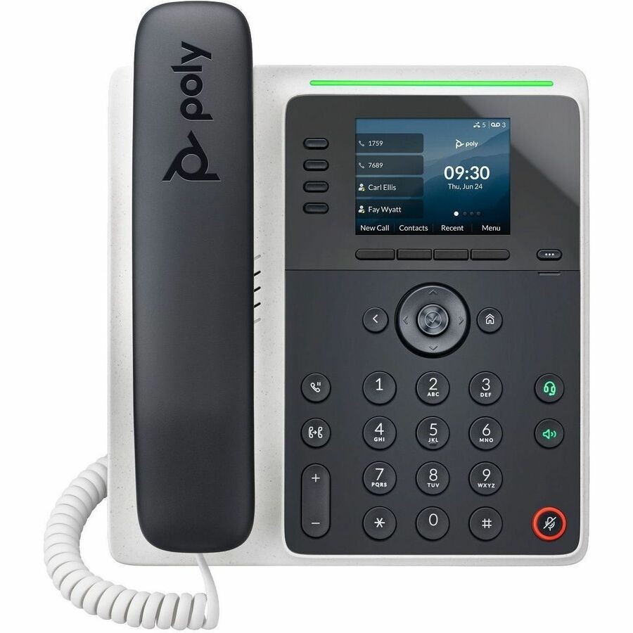 Poly Edge E220 IP Phone and PoE-enabled GSA/TAA