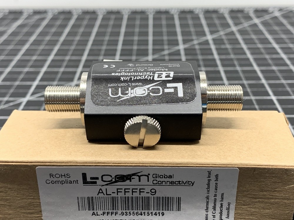 L-COM HyperLink Technologies AL-FFFF-9 Lightning Surge Protector | #R540