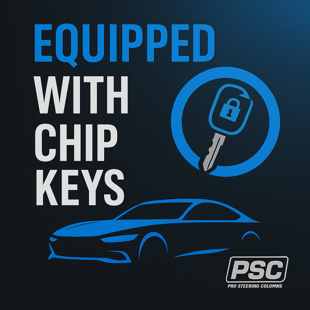 GM Ignition Key Lock Cylinder Switch With 2 Circle Plus Chip Keys