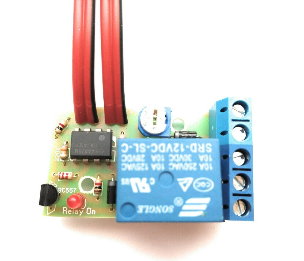 Differential electronic thermostat solar water heating pump controller 12V 10A