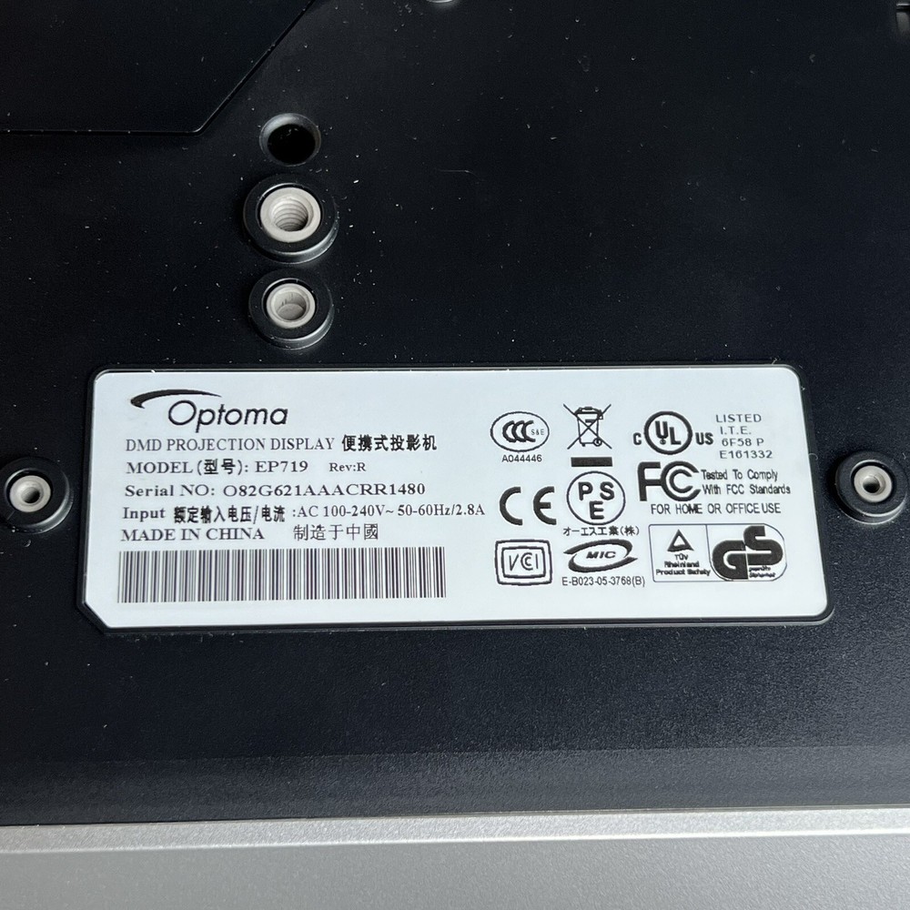 Vintage Optima EP719 DMD Projector With Case