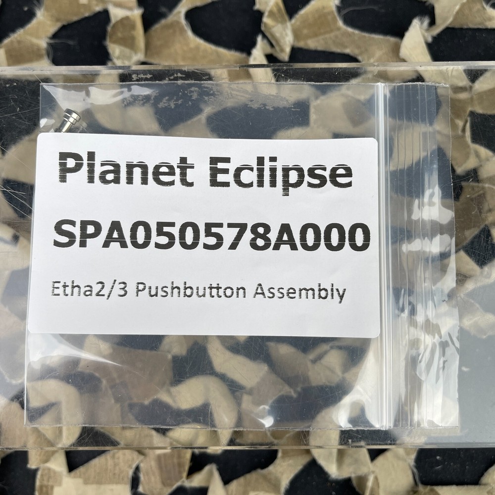 NEW Planet Eclipse Etha 2/3 Pushbutton Assembly (SPA050578A000)
