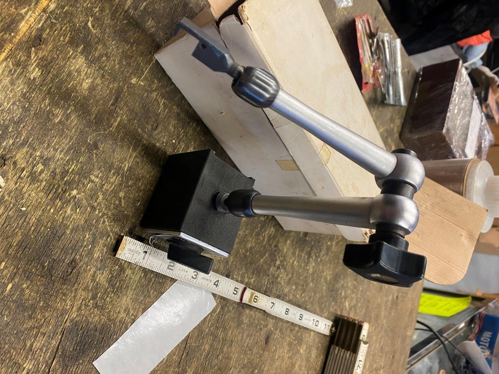 Indicator Positioner Holder Magnetic Base Post Adjustable Rod Balancing Machinis