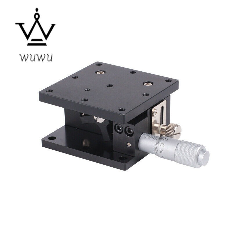 Z-Axis Precision Linear Stage Trimming Platform Manual Slide Table Displacement