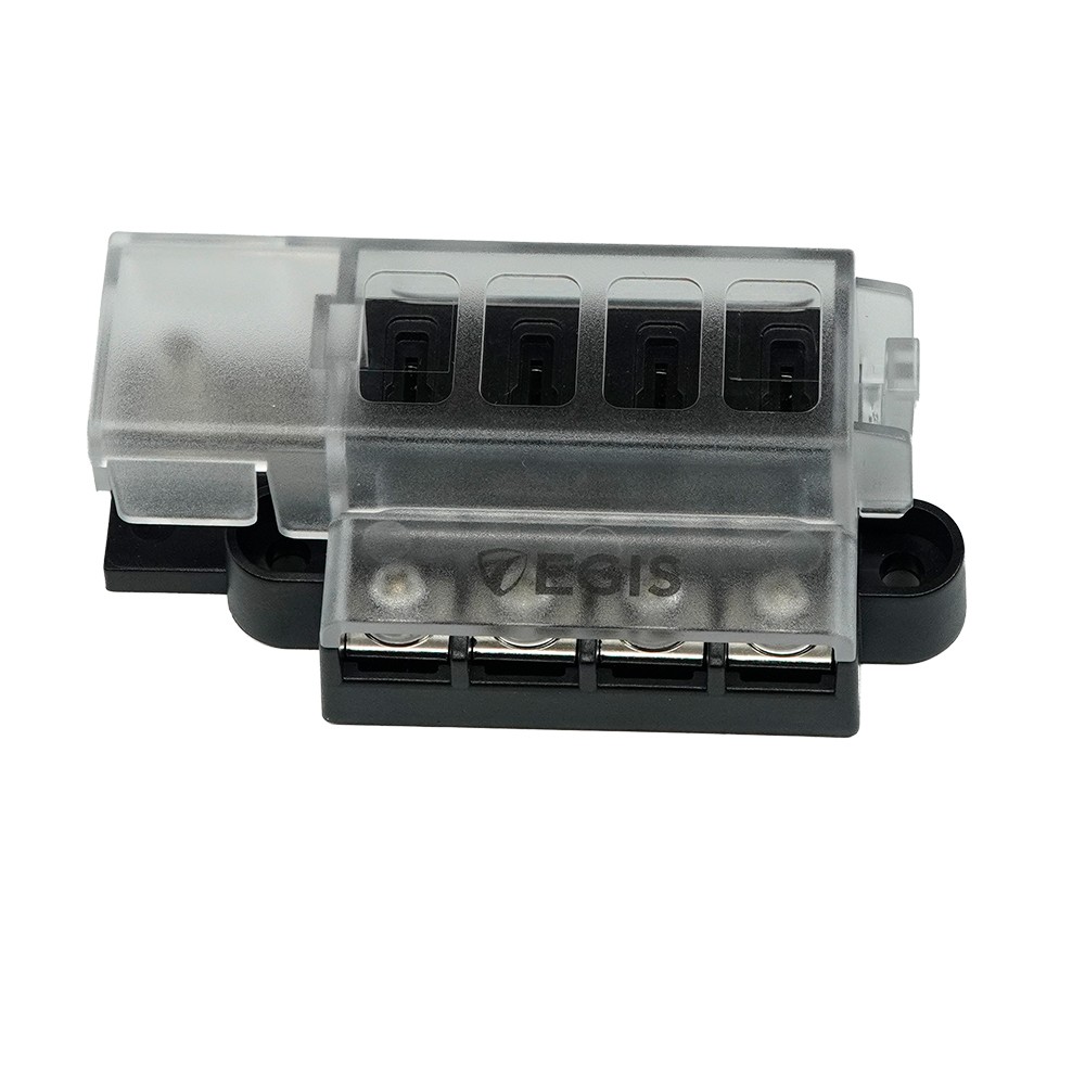 EGIS MOBILE RT FUSE BLOCK 4 CIRCUITS W/COVER- 8045