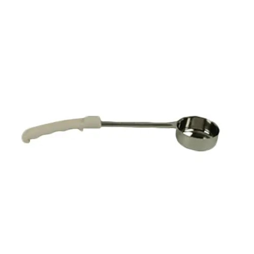 Thunder Group SLLD103PA 3oz Steel Perforated Ivory Handle Portion Controller