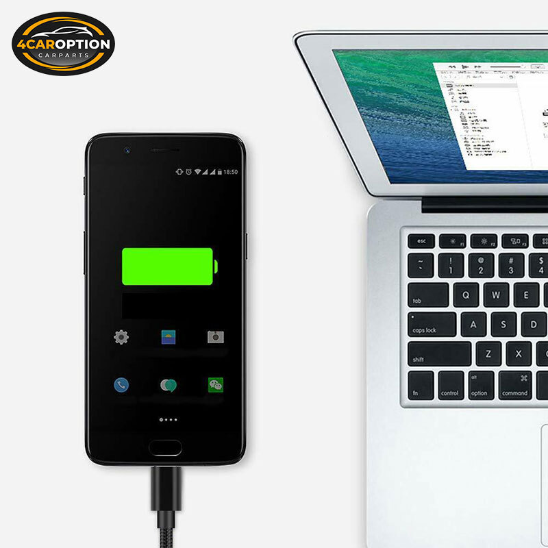 USB C Type-C Fast Charging Date Sync Charger Cable Cord 3/6/10 FT Long