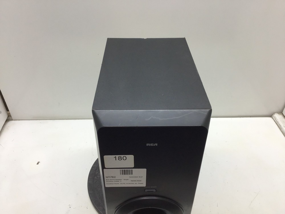 RCA RT770 Subwoofer - Tested