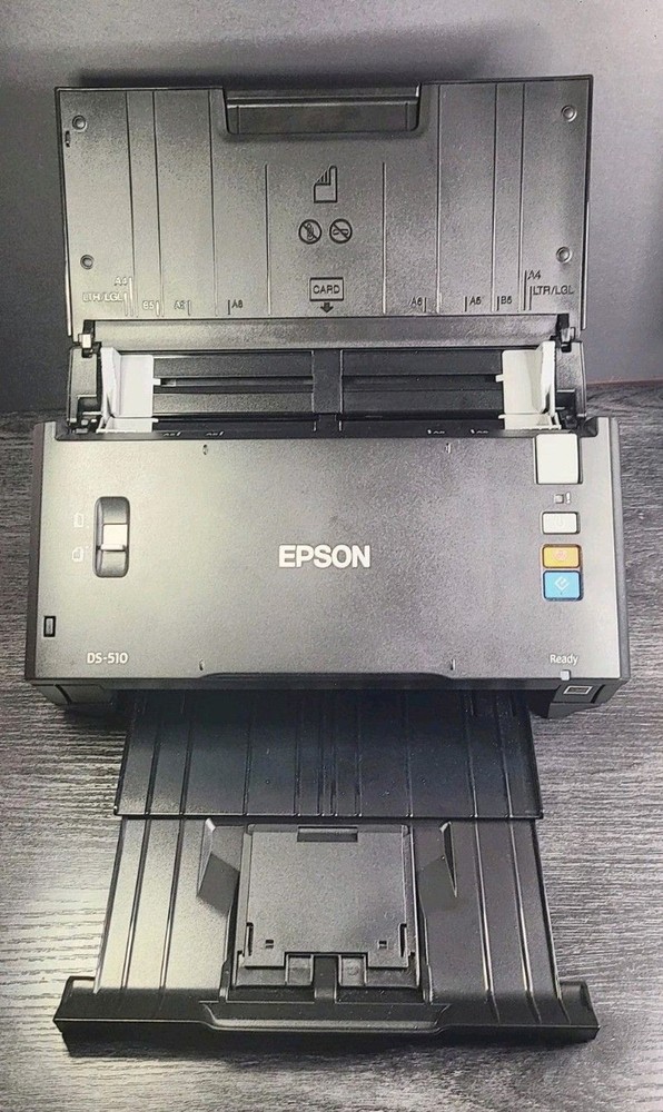 Epson WorkForce DS-510 Color Scanner Desktop Document Bundle🛡️eBay Refurbished