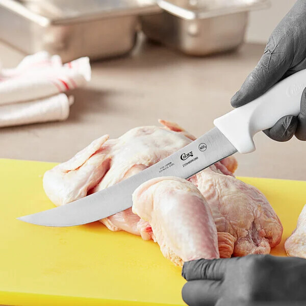 Choice Breaking Knife with White Handle (select size below)