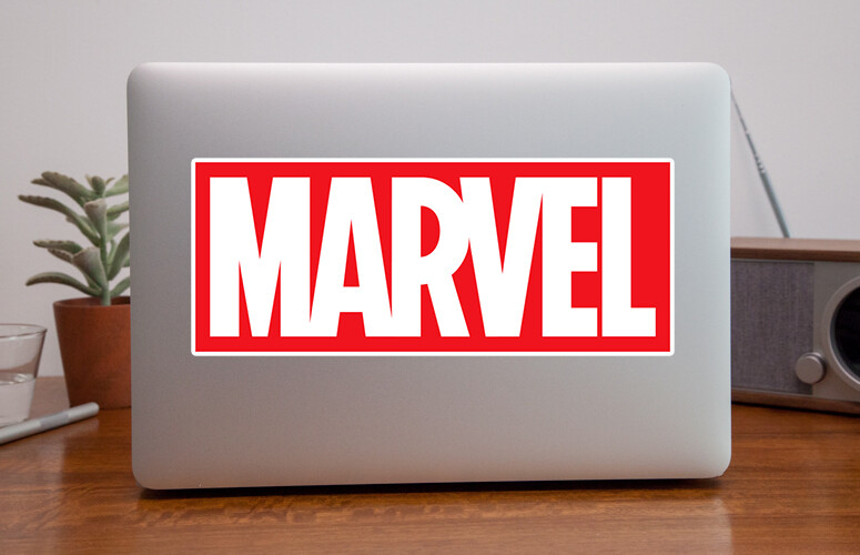 Marvel Comics Logo Sticker / Vinyl Decal | 10 Sizes❗️