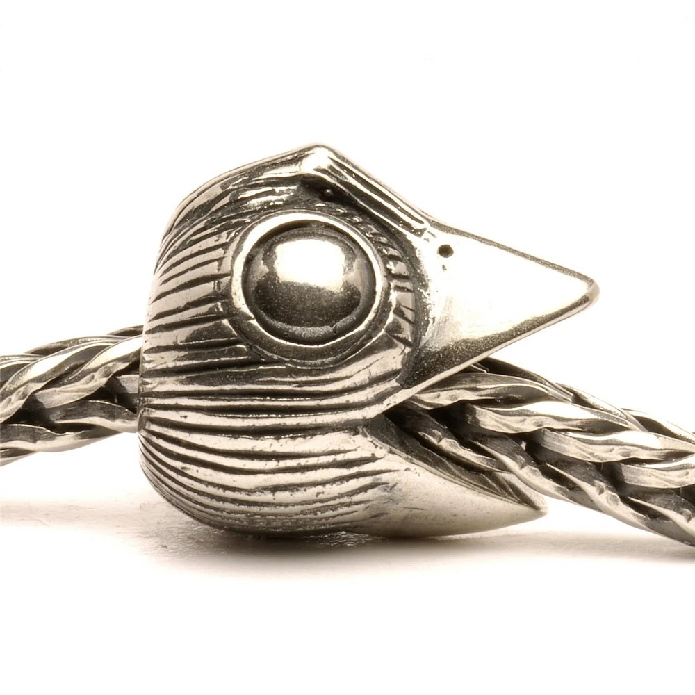 Trollbeads Elfbeads 925 Sterling Silver BIG BIRD BEAD