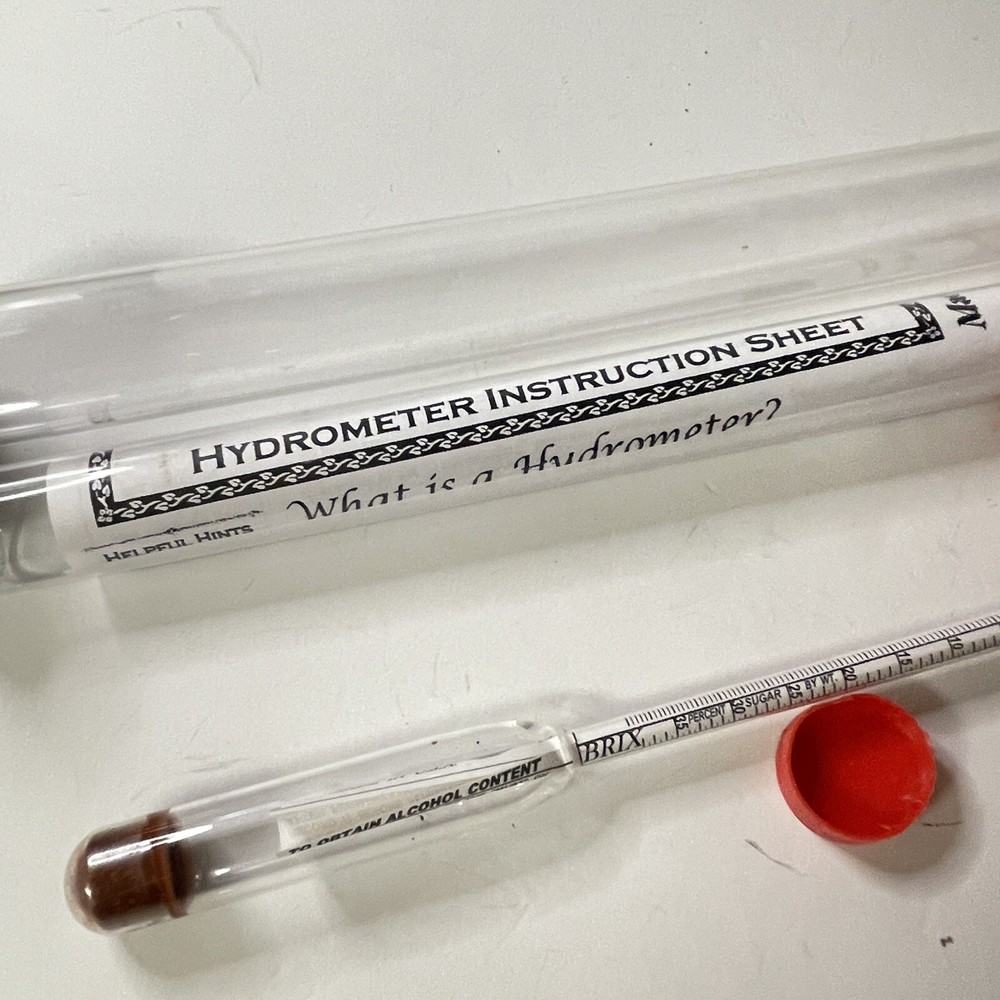 HYDROMETER Brix Triple Scale Beer Brewing Wine Making by Arbor Wine