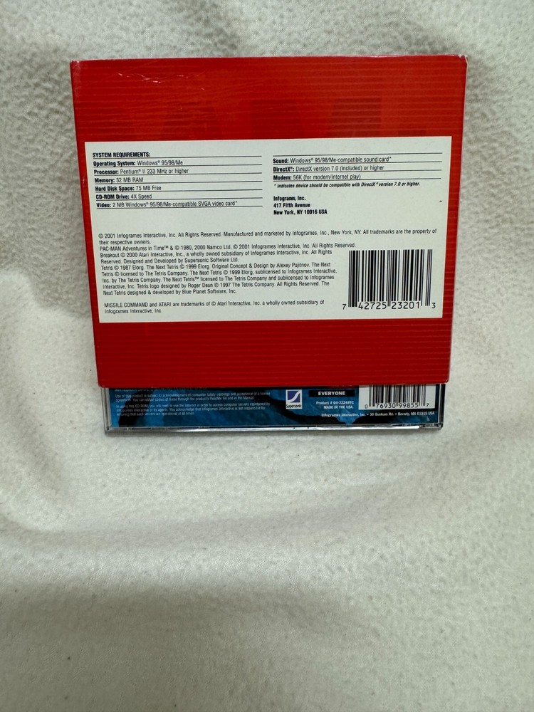 Infogrames Action Pack - 4 CLASSIC GAMES!!!!