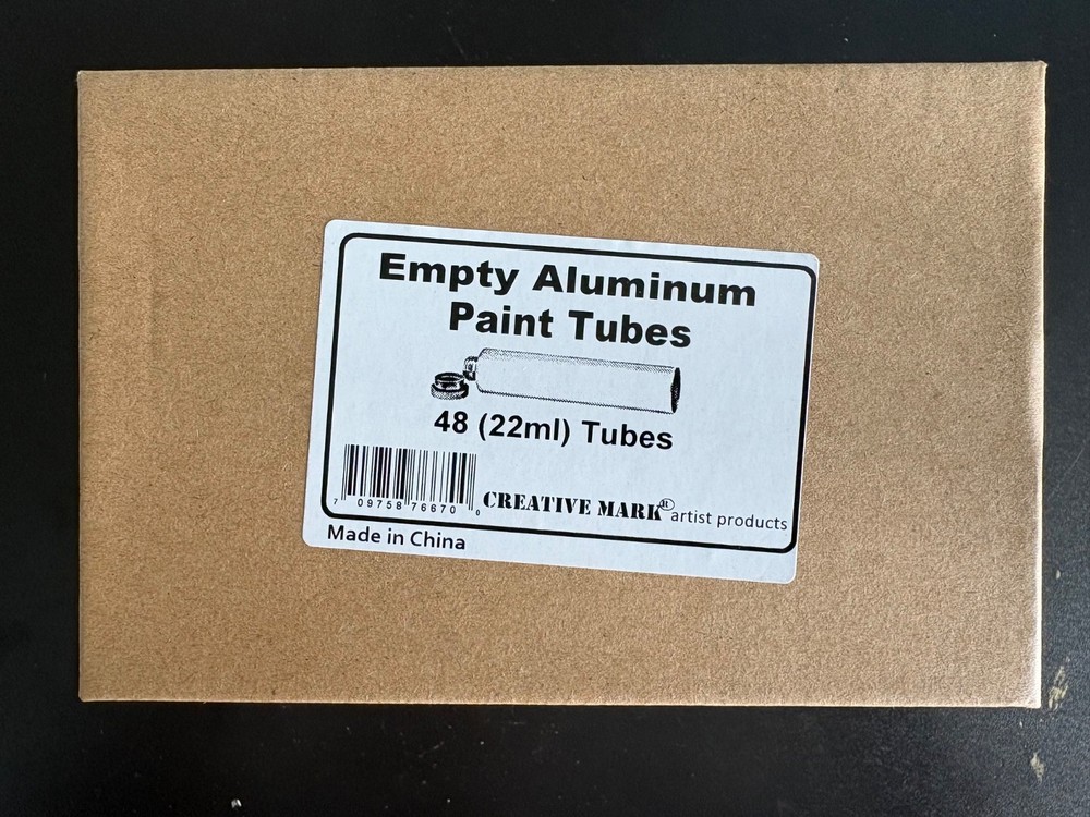 empty aluminum paint tubes 47 (22ml)
