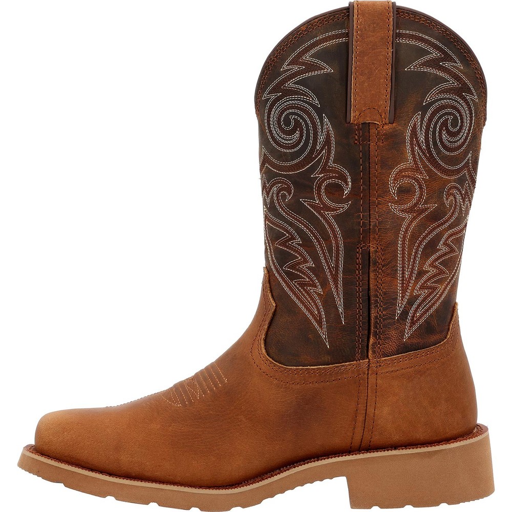 Rocky MonoCrepe 12” Steel Toe Western Boot