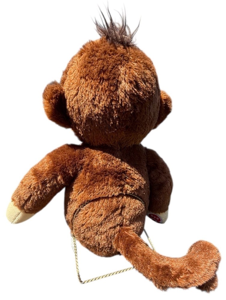 Build A Bear Smile Monkey Chimp Plush Stuffed Security Support Pet Toy