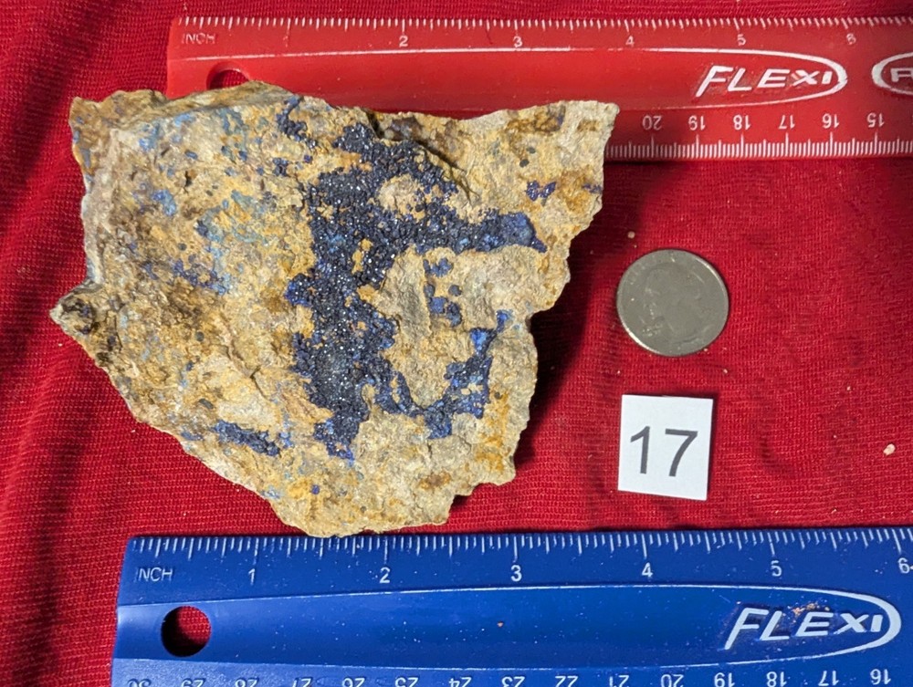 Azurite 0.60  pound lbs  Crystal Gemstone