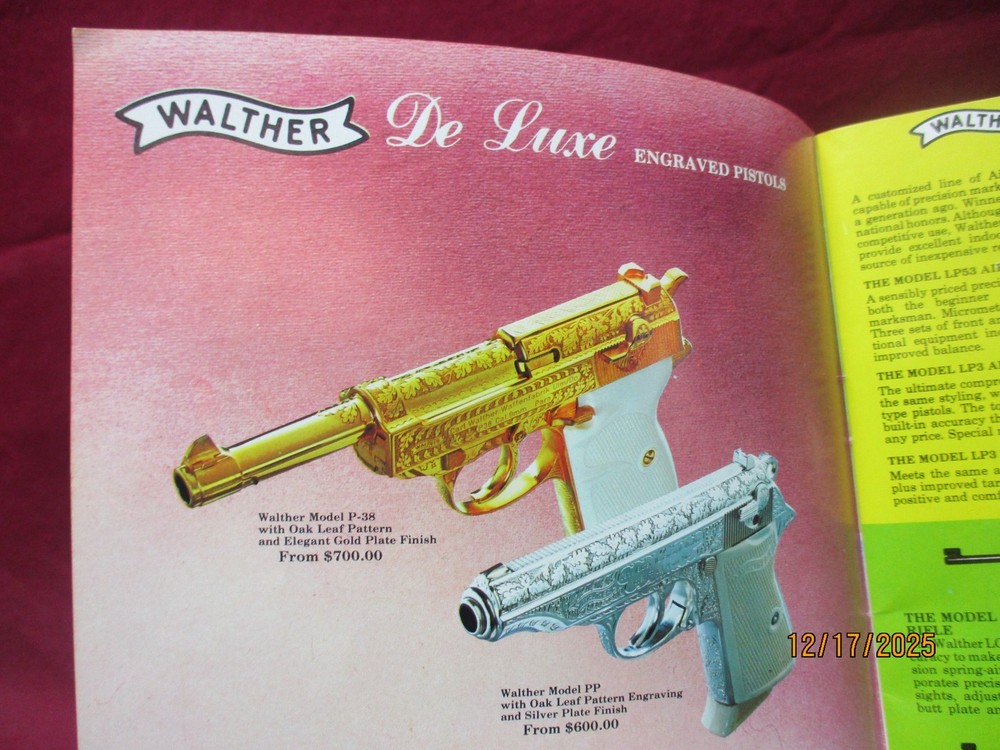 1975 INTERARMS High-End Catalog, Original