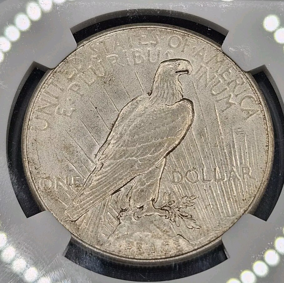 1935 Peace Dollar | NGC AU58