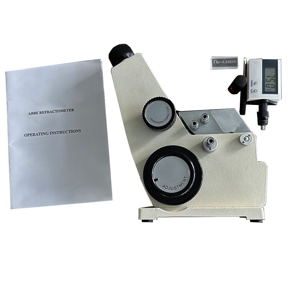Digital ABBE Refractometer Brix Meter with Refractive Index 1.3000-1.7000nD