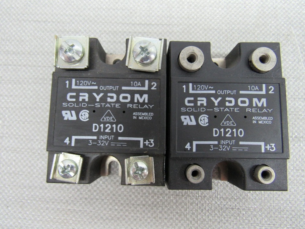 Craydom D1210 Solid State Relay Lot of 2