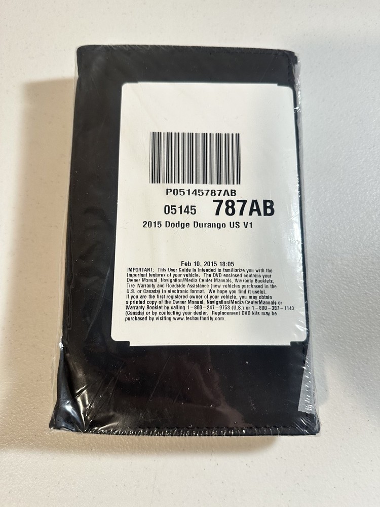 2015 Dodge Durango Owner's Manual Set OEM