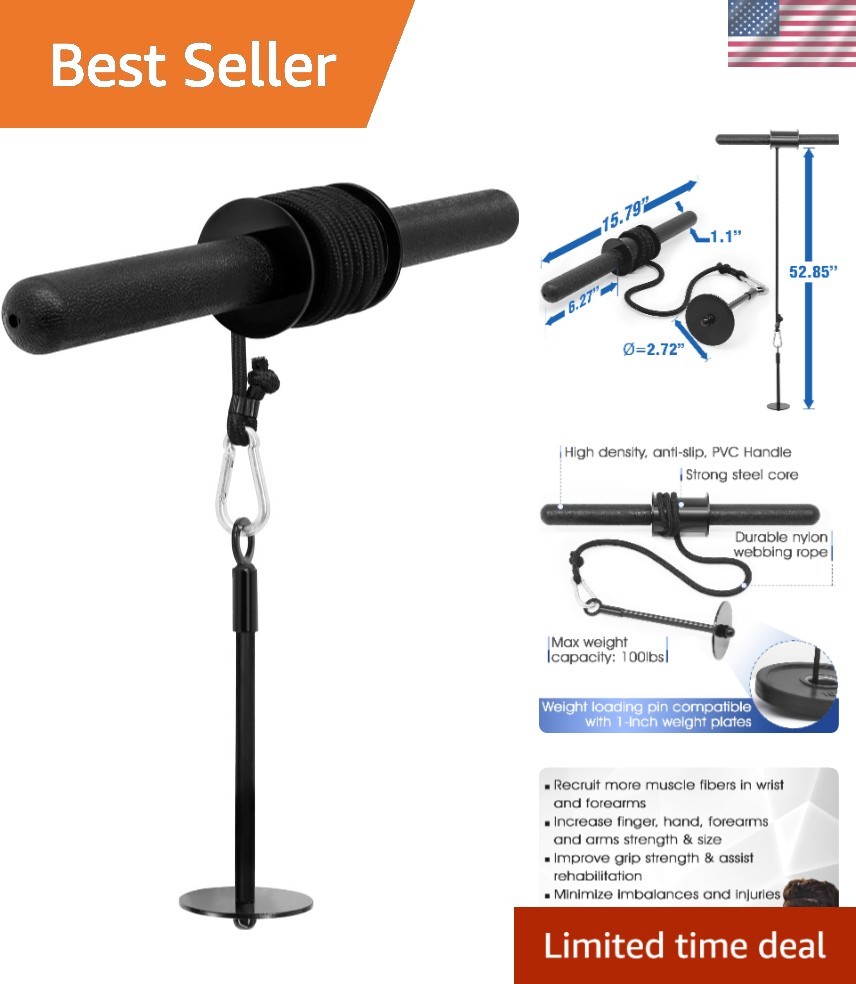 Professional-Grade Wrist Blaster - Strength Training with 100 lbs Capacity
