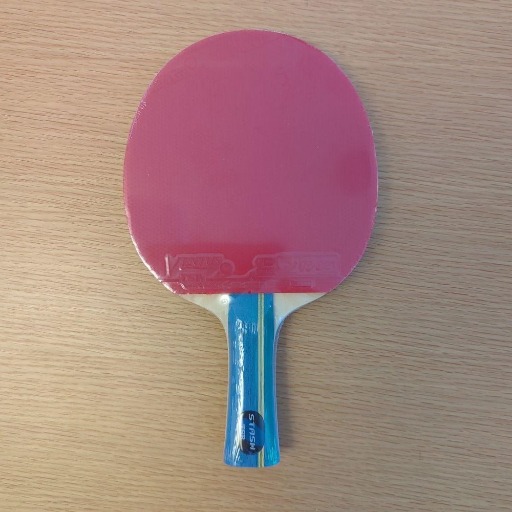 TSP Table Tennis Starter Set Stash Racket Ventus Basic Rubbers