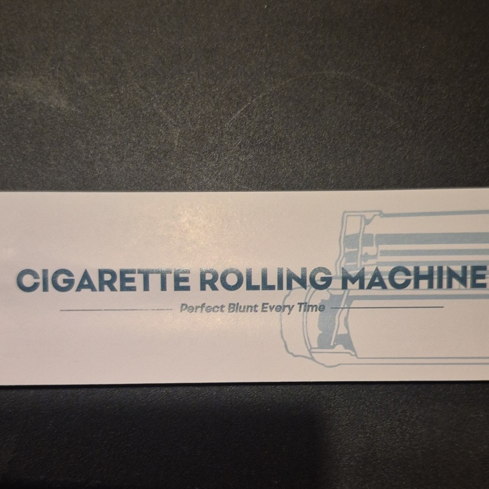 Multi-Color Cigarette Rolling Machine perfect Blunt Roller with Instructions