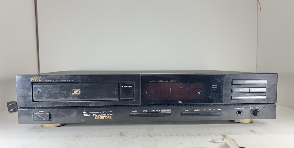 NEC CD-530 Compact Disc Player CD Player No Remote Tested Powers On