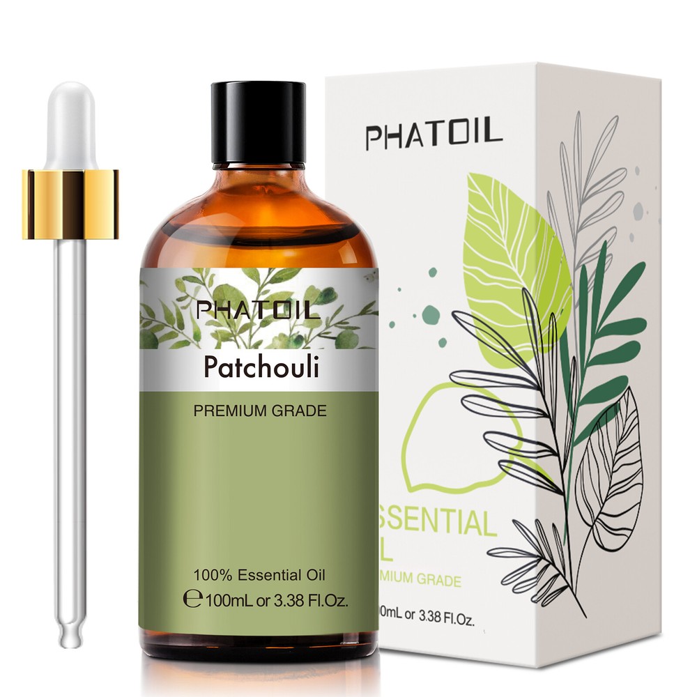 100ML Patchouli Essential Oils -Pure and Natural -Therapeutic Grade Oil Diffuser