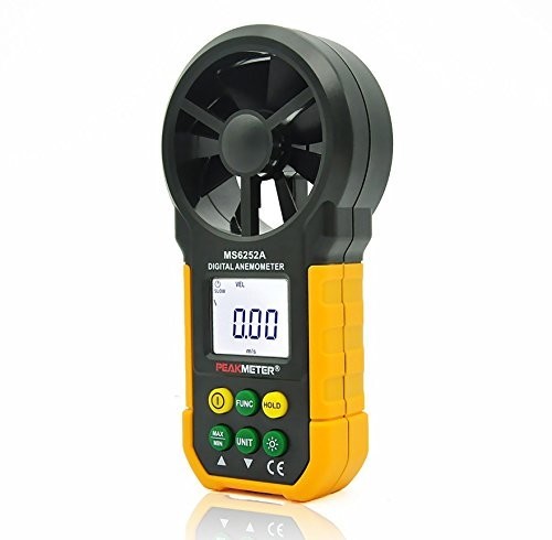 ViewTool MS6252A Multifunction Digital Anemometer Handheld LCD Electronic Wind S