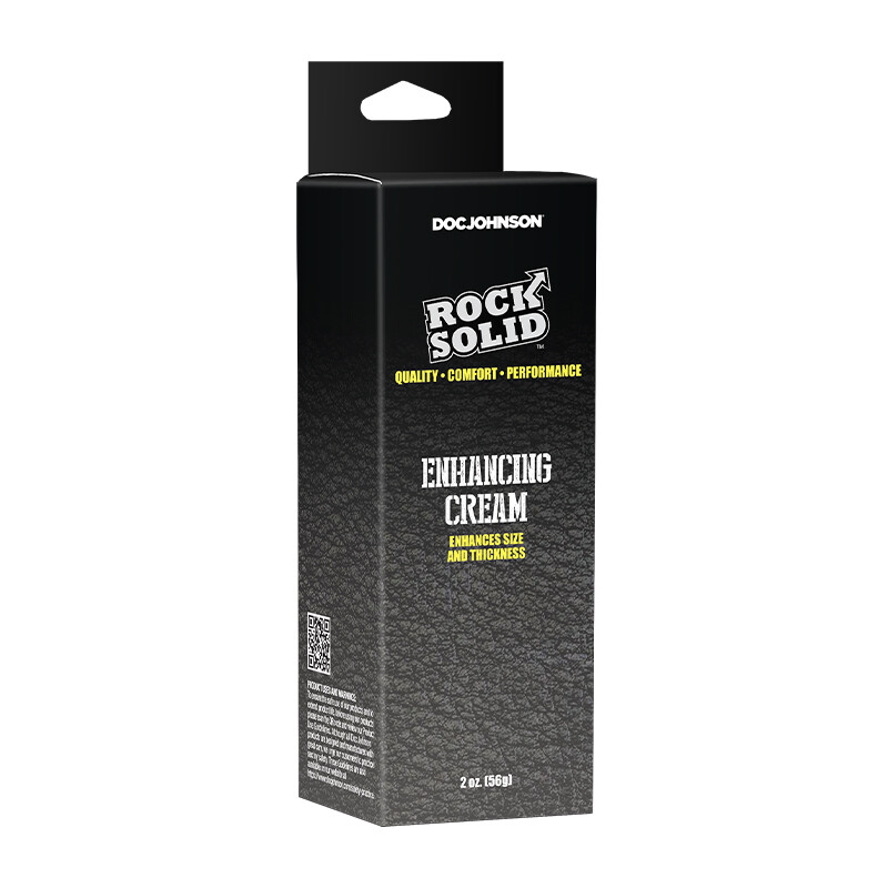 Rock Solid Boxed Enhancing Cream 2 oz  Increase Erection & Size- Warming Effect