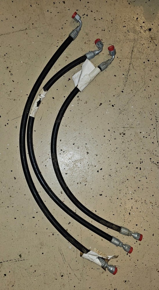 (3) NOS Trimble  Hydraulic Hoses