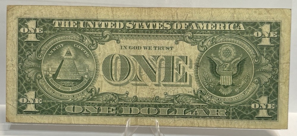 1957 B $1 Note Silver Certificate Star Note, #⭐️28671014B! 🔥