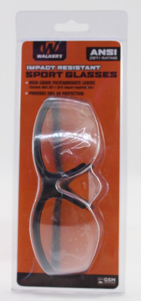 Walker's Shooting Glasses Clear - GWP-CLSG