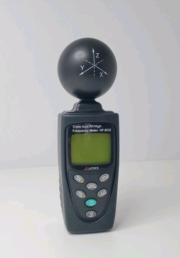 LATNEX Triple Axis RF/High Frequency Meter  Model: HF-B3G