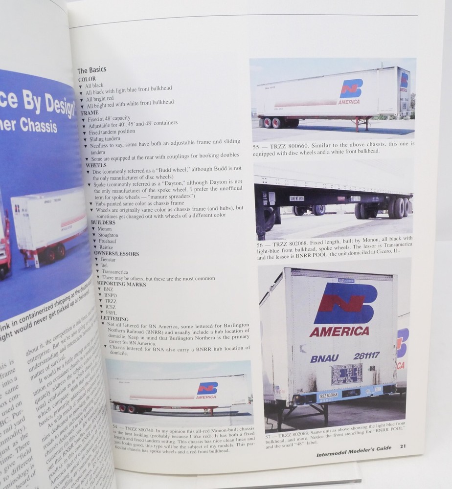 Intermodal Modeler's Guide Volume 1, Prototype Information & Modeling Projects
