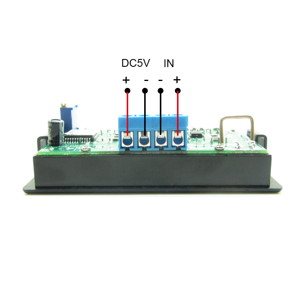 DC 10A Red LED Digital Display AMP Ammeter Panel Digit Current Meter 0-10A DC