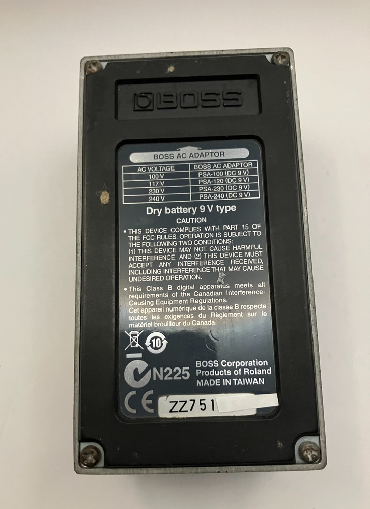 Boss ST-2 Power Stack Distortion Guitar Effect Pedal Tested Working from Japan