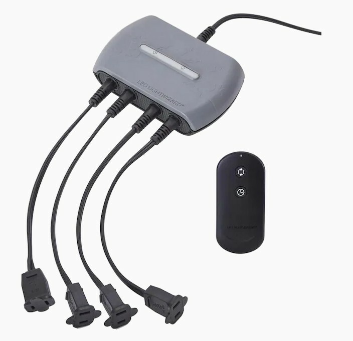 Illuminations LED Wizard 10 Setting Electrical Outlet Light Projector Controller