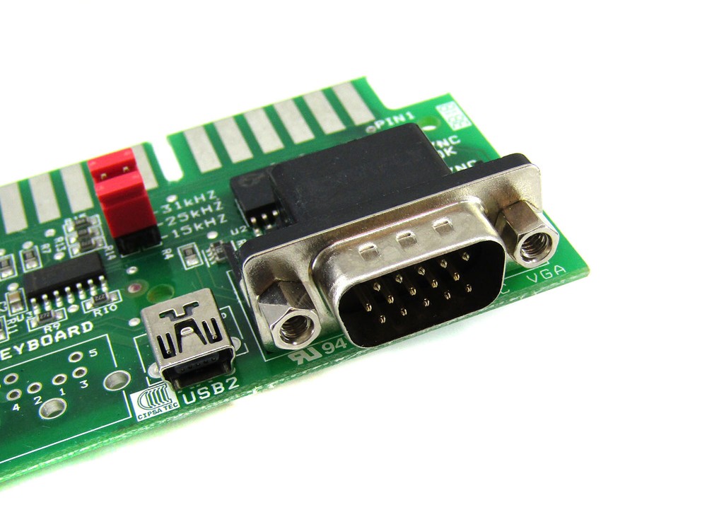 Ultimarc J-PAC - PC to JAMMA Board USB Interface with USB & VGA Cables