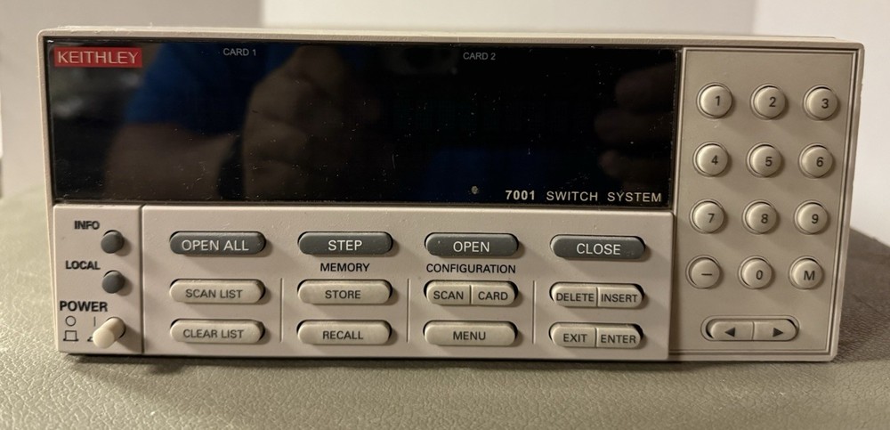 Keithley 7001 Switch System Mainframe