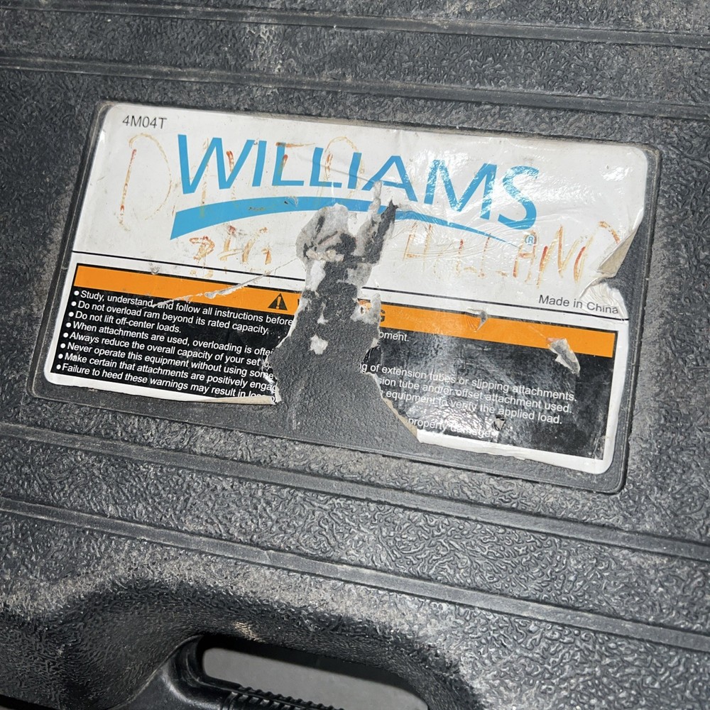 Williams Hydraulics 4MO4T 4 Ton Maintenance Kit