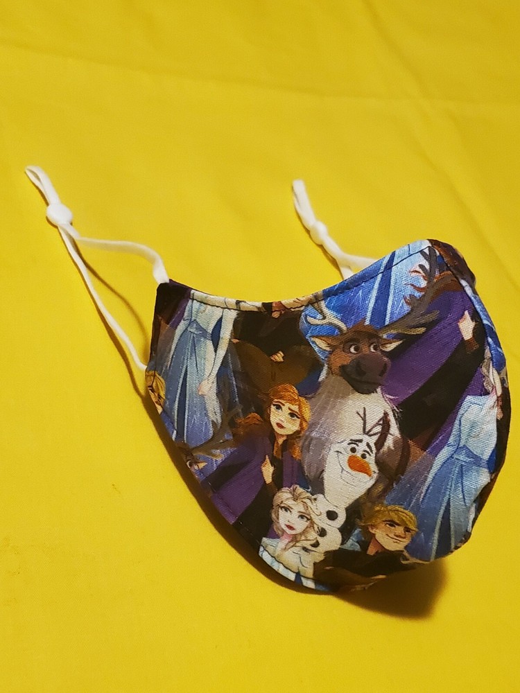 Kids Frozen Adjustable Face Mask