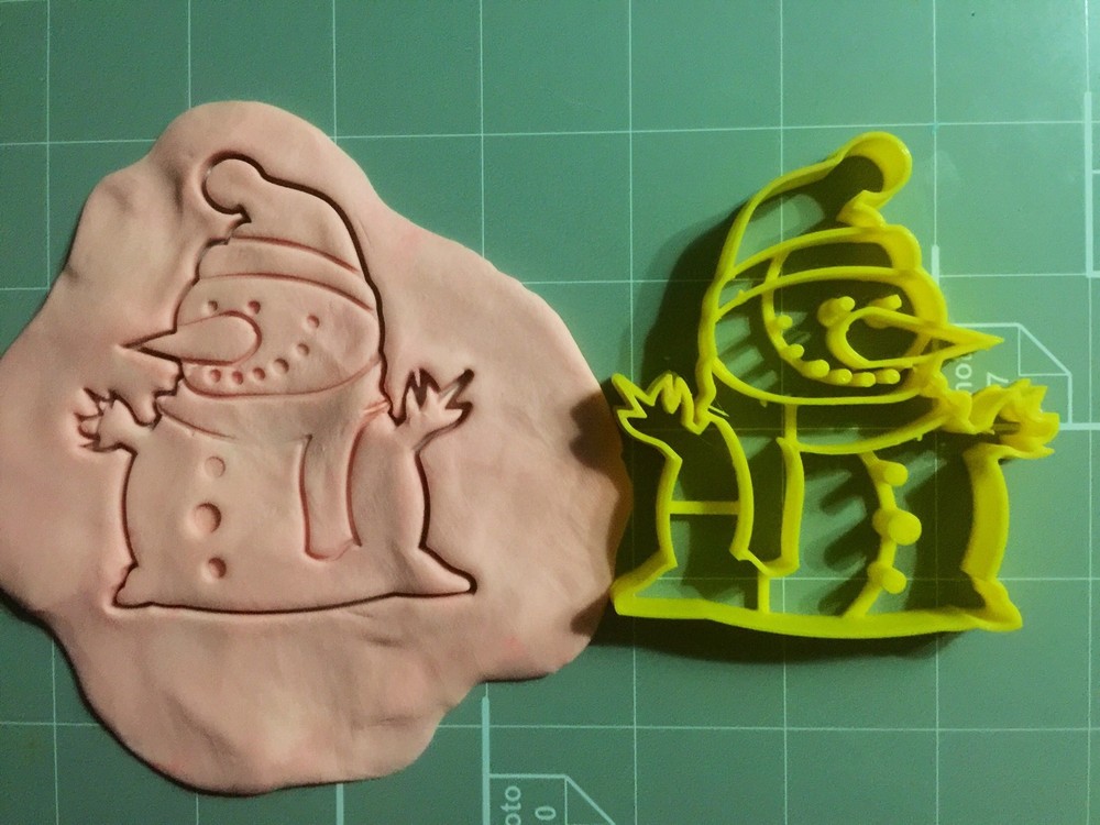 Snowman Cookie Cutter