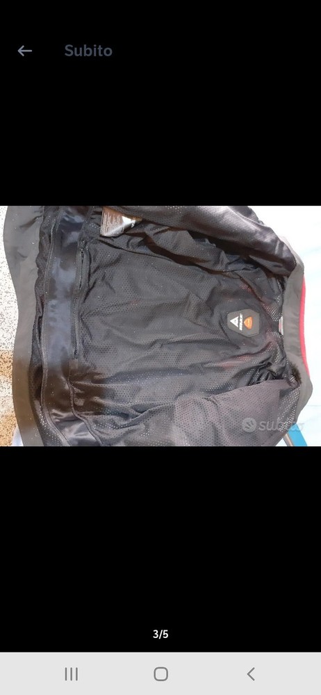 Dainese motorcycle jacket size 52