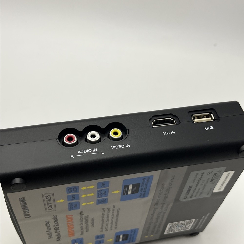 clariviews multi-functions media dvd recorder dvr450